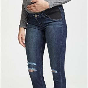 Maternity Paige Verdugo Ankle Jeans - size 27